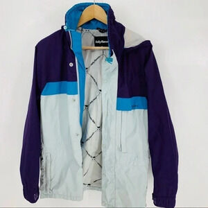 Vintage 90s Helly Hansen Colorblock windbreaker